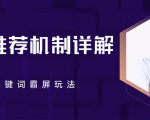 B站推荐机制详解，利用推荐系统反哺自身，视频关键词霸屏玩法（共2节视频）-逐风项目库