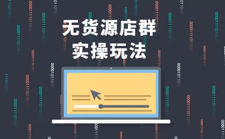 无货源店群实操玩法，蓝海选品的独特思路，店群软件操作方法（45节视频课）-逐风项目库