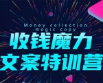 8堂收钱魔力文案特训营：让你的文案成为你的财富印钞机，靠文章日赚千元-逐风项目库