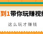 从0到1带你玩赚视频号：这么玩才赚钱，日引流500+日收入1000+核心玩法-逐风项目库