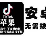 tiktok海外版短视频操作教程(苹果/安卓)，帮助国内也能刷海外版抖音-逐风项目库