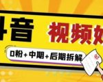 （燃烧好物）抖音视频好物分享实操课程（0粉+拆解+中期+后期）-逐风项目库