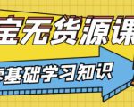兽爷解惑·淘宝无货源课程，有手就行，只要认字，小学生也可以学会-逐风项目库