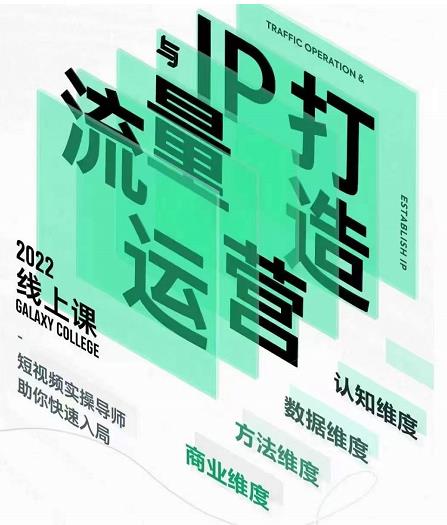 大蓝流量运营&个人ip打造课，短视频带货/爆款文案/流量运营/直播入门/镜头变现/流量商业-逐风项目库