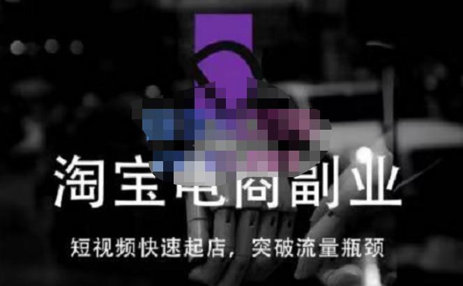 蓝Sir派·淘宝短视频快速起店，替代传统搜索方式，学会做一个不一样的淘宝店-逐风项目库