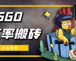 外面9800的CSGO汇率搬砖项目，一个月轻松赚几千【选品软件+详细教程】-逐风项目库