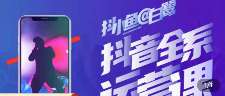 白鹭·主播内训营，运营主播话术起号进阶能力提升-逐风项目库