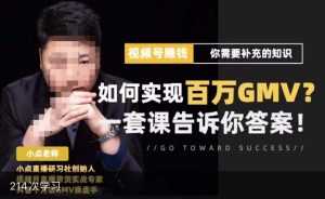 视频号变现进阶课，视频号六大变现模式，对平台的各项功能详细讲解，让你快速选择赛道-逐风项目库