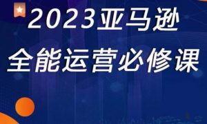 2023亚马逊全能运营必修课，全面认识亚马逊平台+精品化选品+CPC广告的极致打法-逐风项目库
