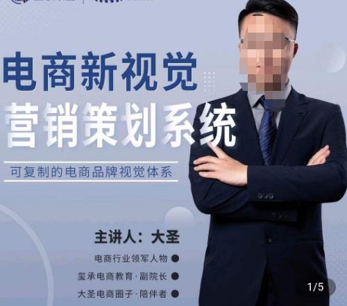 大圣·电商新视觉营销策划系统，可复制的电商品牌视觉识别系统-逐风项目库