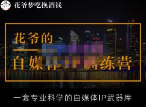花爷的自媒体IP训练营【14期】,一套专业科学的自媒体IP武器库（更新2023年3月）-逐风项目库