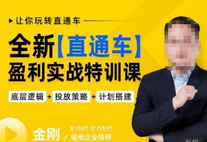 玺承·全新直通车盈利实战特训课，从​底层逻辑详细拆解，从底层，策略到搭建，让你玩转直通车-逐风项目库