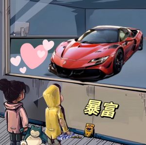 拆解橱窗看车男孩汽车头像制作课程，视频版一条龙实操玩法分享给你-逐风项目库