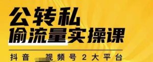 群响公转私偷流量实操课，致力于拥有更多自持，持续，稳定，精准的私域流量！-逐风项目库