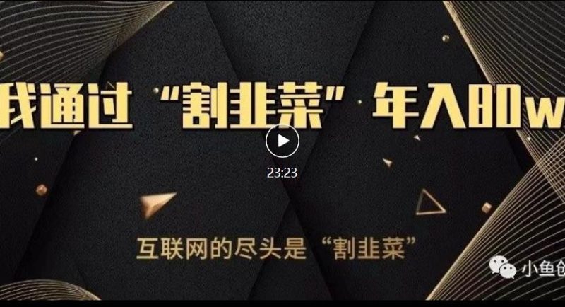 知识付费才是最好的项目，教你如何通过知识付费月入5万【揭秘】-逐风项目库