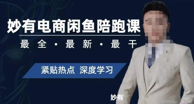 妙有电商闲鱼无货源陪跑课，最全、最新、最干，零基础实战-逐风项目库