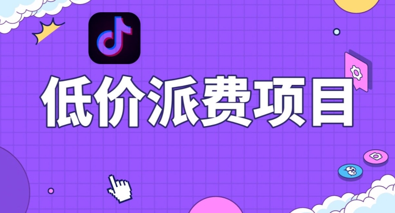 抖音低价派单项目，0门槛，日入1000+很轻松，小白可操作【揭秘】-逐风项目库